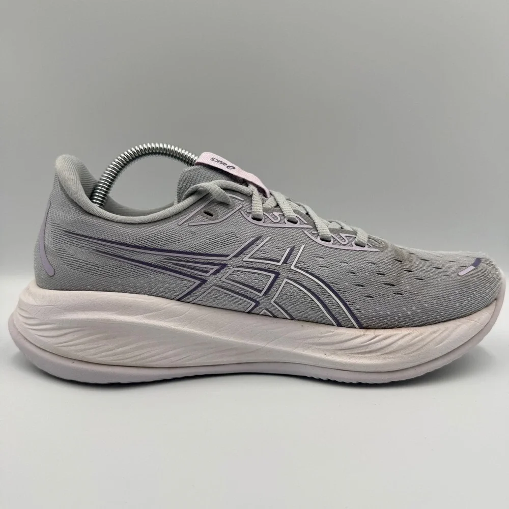 Asics Gel-Cumulus 25 Womens Size 9.5 Running Shoes PureGEL FF Blast+ Grey Purple